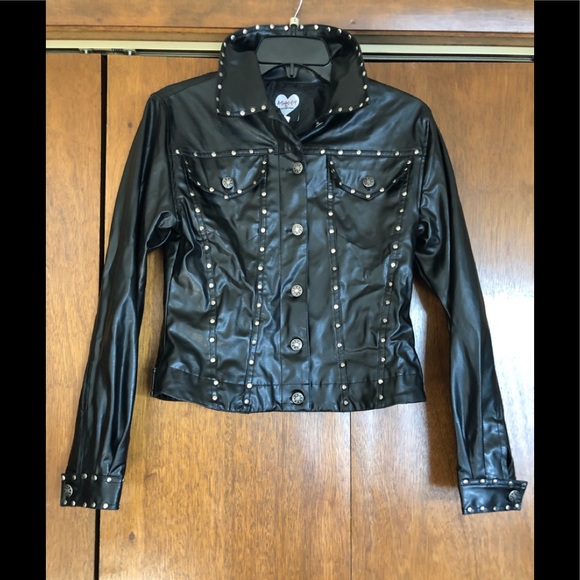 Black Jacket with buttons - Picture 1 of 3